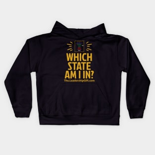 Which State Am I In? Kids Hoodie